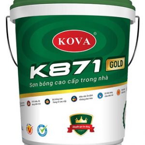 SƠN BÓNG TRONG NHÀ CAO CẤP K871 - GOLD 20kg