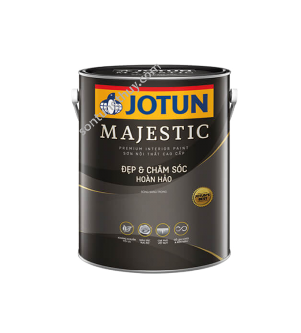 Sơn Jotun Majestic không chỉ là sản phẩm sơn nội thất chất lượng mà còn mang lại sự sang trọng cho không gian sống của bạn. Hãy click vào hình ảnh để tìm hiểu thêm về những ưu điểm đặc biệt của sản phẩm này nhé.