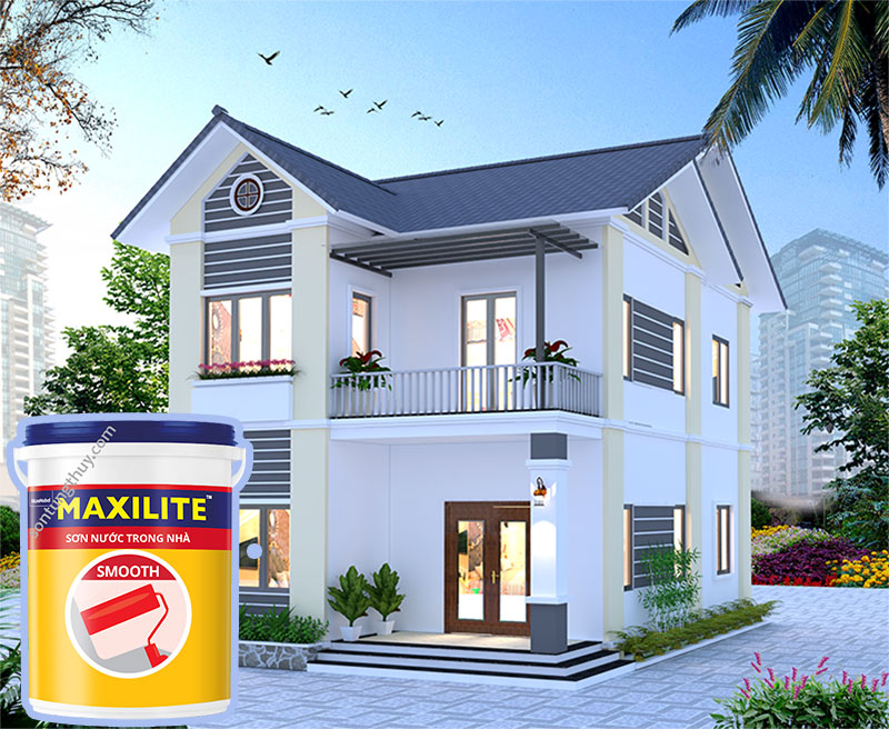 Sơn maxilite smooth là sản phẩm hoàn hảo cho mọi căn nhà