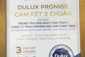 Sơn Dulux – Trung Tâm Pha Màu Tùng Thủy