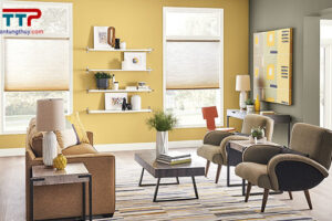 Top 3+mẫu sơn Nippon màu vàng nội thất đẹp