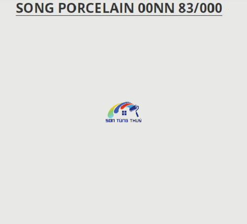 song Porcelain 00NN 83/000