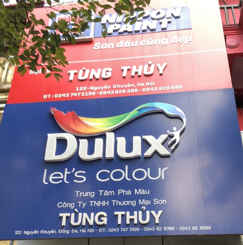nhà phân phối sơn dulux sơn tùng thuỷ 