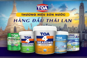 Sơn TOA có tốt không ? Bảng giá sơn TOA cập nhật mới nhất