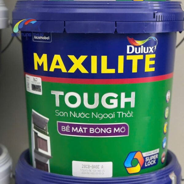 Sơn nước ngoại thất Maxilite Tough từ Dulux_Bề mặt Bóng Mờ