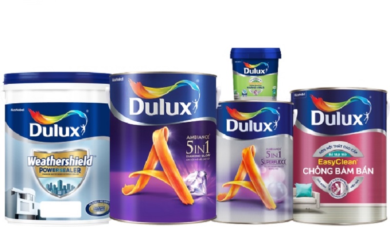 giá sơn Dulux 