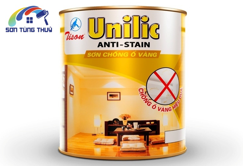 Sơn Tison Unilic chống ố vàng