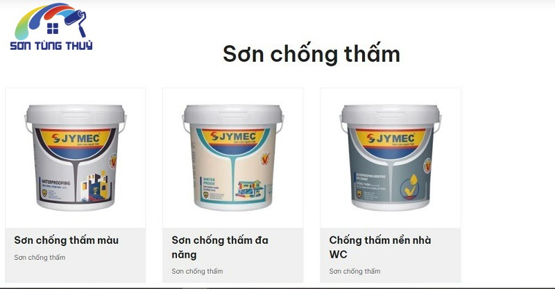 Sơn chống thấm Jymec