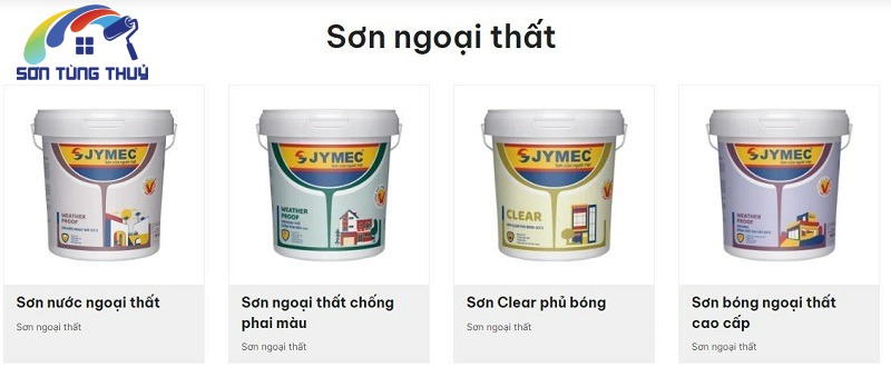 Sơn ngoại thất Jymec