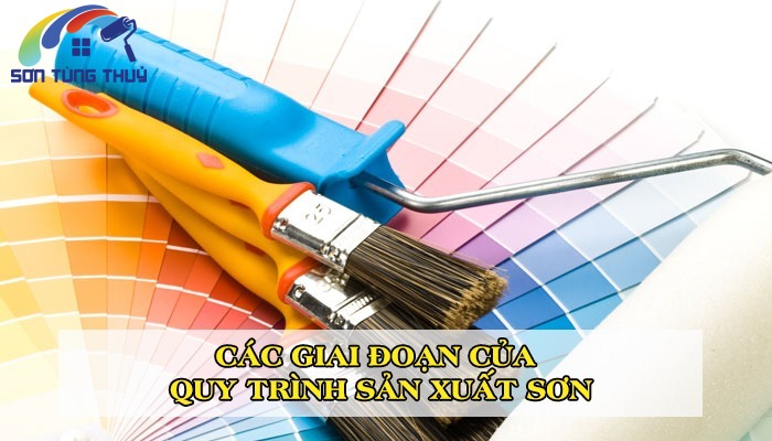 quy trình sản xuất sơn