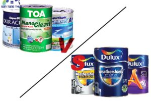 So Sánh Sơn Dulux Và Sơn Toa: Nên Chọn Loại Nào ?