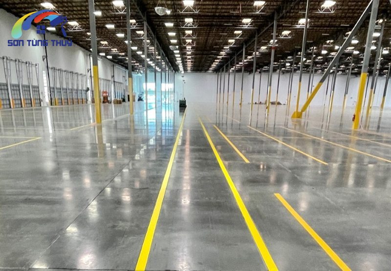 Ứng dụng thực tế của sơn kẻ vạch Epoxy