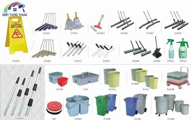 dụng cụ vệ sinh tường