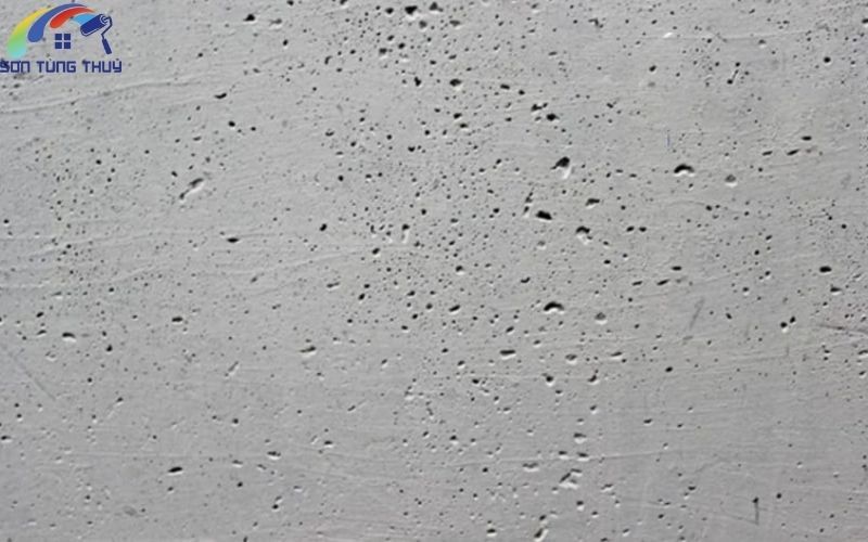 Dấu hiệu bả tường bị rỗ
