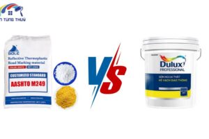 So Sánh Sơn Kẻ Vạch Nhiệt Dẻo Và Sơn Kẻ Vạch Thường