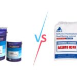 So sánh sơn lạnh và sơn nhiệt dẻo kẻ vạch đường